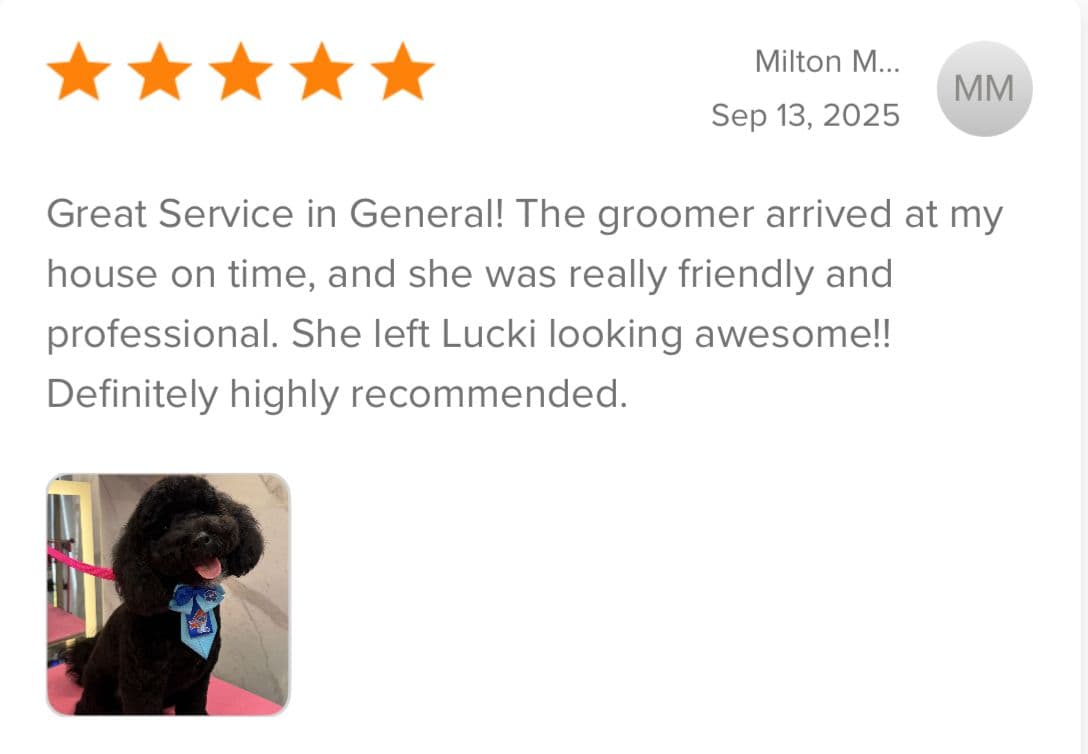 Review from Milton M.
